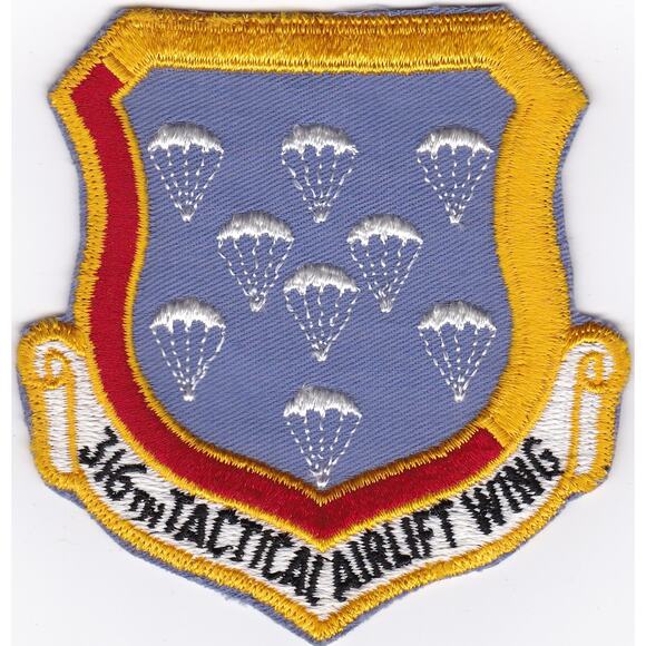 Vietnam ERA USAF Air Force 316th Tactical Airlift Wing (TAW) Flight Patch 1132 - Picture 1 of 2